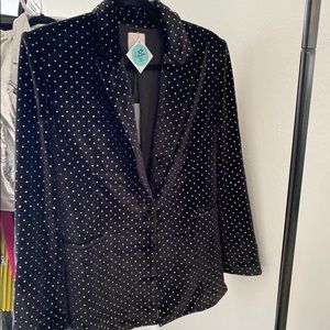 Black Sparkling Blazer S/M